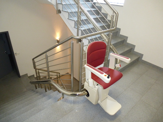 Handicare Stairlifts Chair installation multiple floors